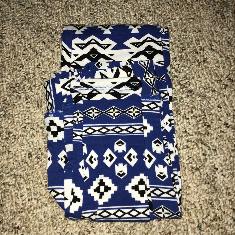 tribal print leggings